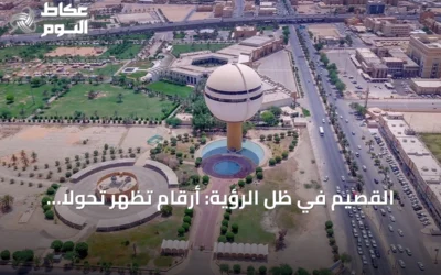 القصيم في ظل الرؤية: أرقام تُظهر تحولًا تنمويًا شاملاً
