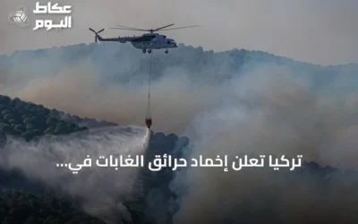 تركيا تعلن إخماد حرائق الغابات في باليكسير وتشناق قلعة وأنطاليا