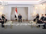 السيسي والدبيبة يؤكدان على دعم استقرار ليبيا وتعزيز التعاون الثنائي