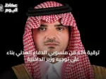 ترقية 474 من منسوبي الدفاع المدني بناءً على توجيه وزير الداخلية