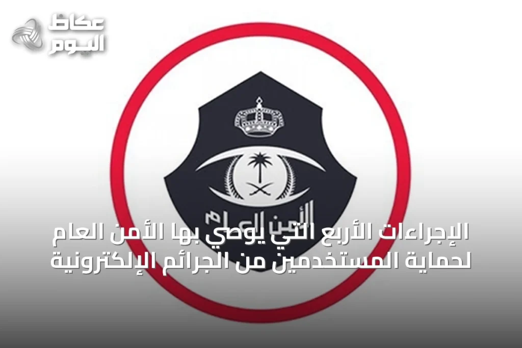الإجراءات الأربع التي يوصي بها الأمن العام لحماية المستخدمين من الجرائم الإلكترونية