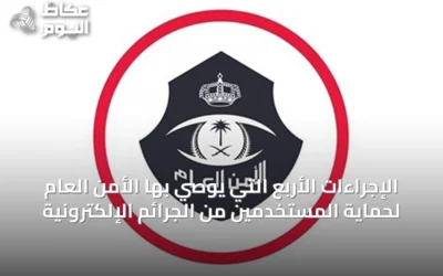 الإجراءات الأربع التي يوصي بها الأمن العام لحماية المستخدمين من الجرائم الإلكترونية