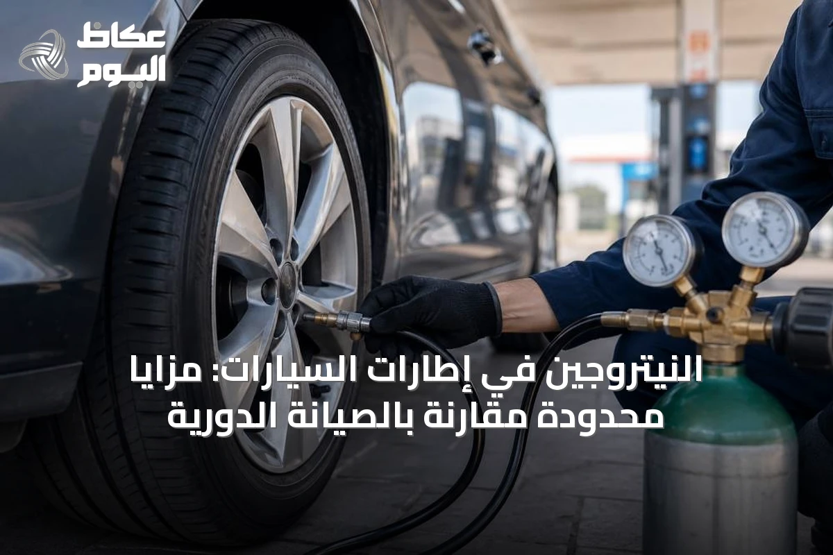 النيتروجين في إطارات السيارات: مزايا محدودة مقارنة بالصيانة الدورية