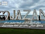 جازان تسجل أكثر من أربعة ملايين سائح وإنفاق سياحي يقترب من ثلاثة مليارات ريال