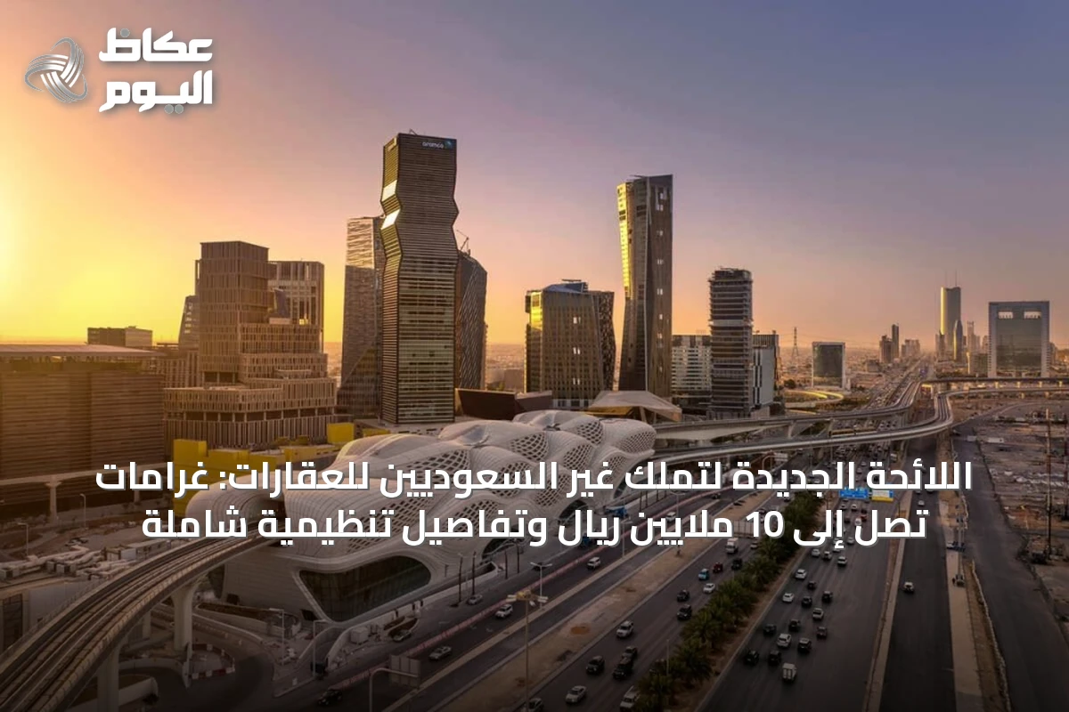 اللائحة الجديدة لتملك غير السعوديين للعقارات: غرامات تصل إلى 10 ملايين ريال وتفاصيل تنظيمية شاملة