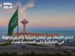 تحذير الأرصاد من ارتفاع الحرارة والرياح القوية في الشرقية حتى السادسة مساءً