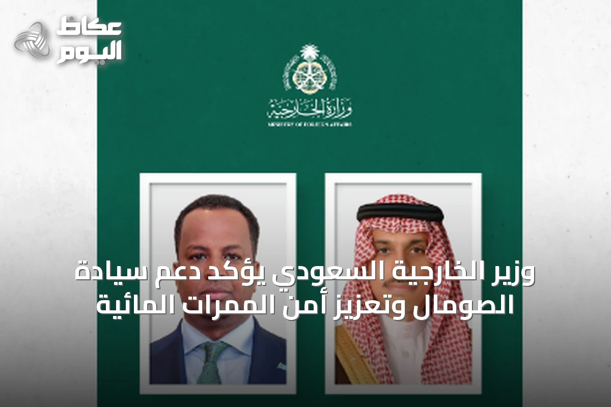 وزير الخارجية السعودي يؤكد دعم سيادة الصومال وتعزيز أمن الممرات المائية