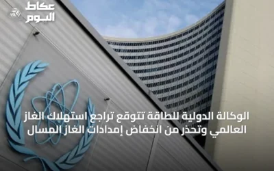 الوكالة الدولية للطاقة تتوقع تراجع استهلاك الغاز العالمي وتحذر من انخفاض إمدادات الغاز المسال