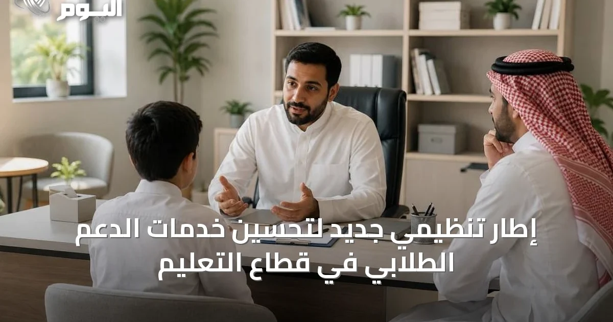 إطار تنظيمي جديد لتحسين خدمات الدعم الطلابي في قطاع التعليم