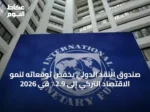 صندوق النقد الدولي يخفض توقعاته لنمو الاقتصاد التركي إلى 2.9٪ في 2026