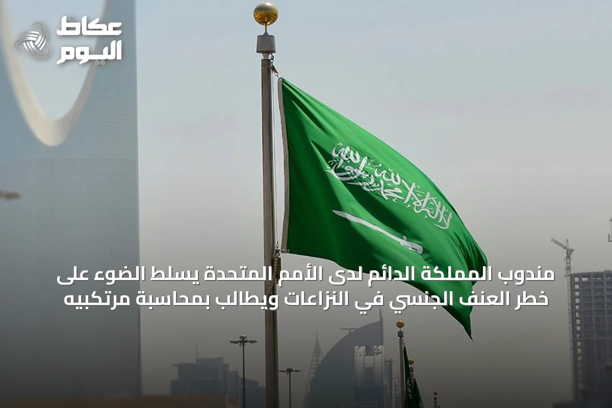 مندوب المملكة الدائم لدى الأمم المتحدة يسلط الضوء على خطر العنف الجنسي في النزاعات ويطالب بمحاسبة مرتكبيه