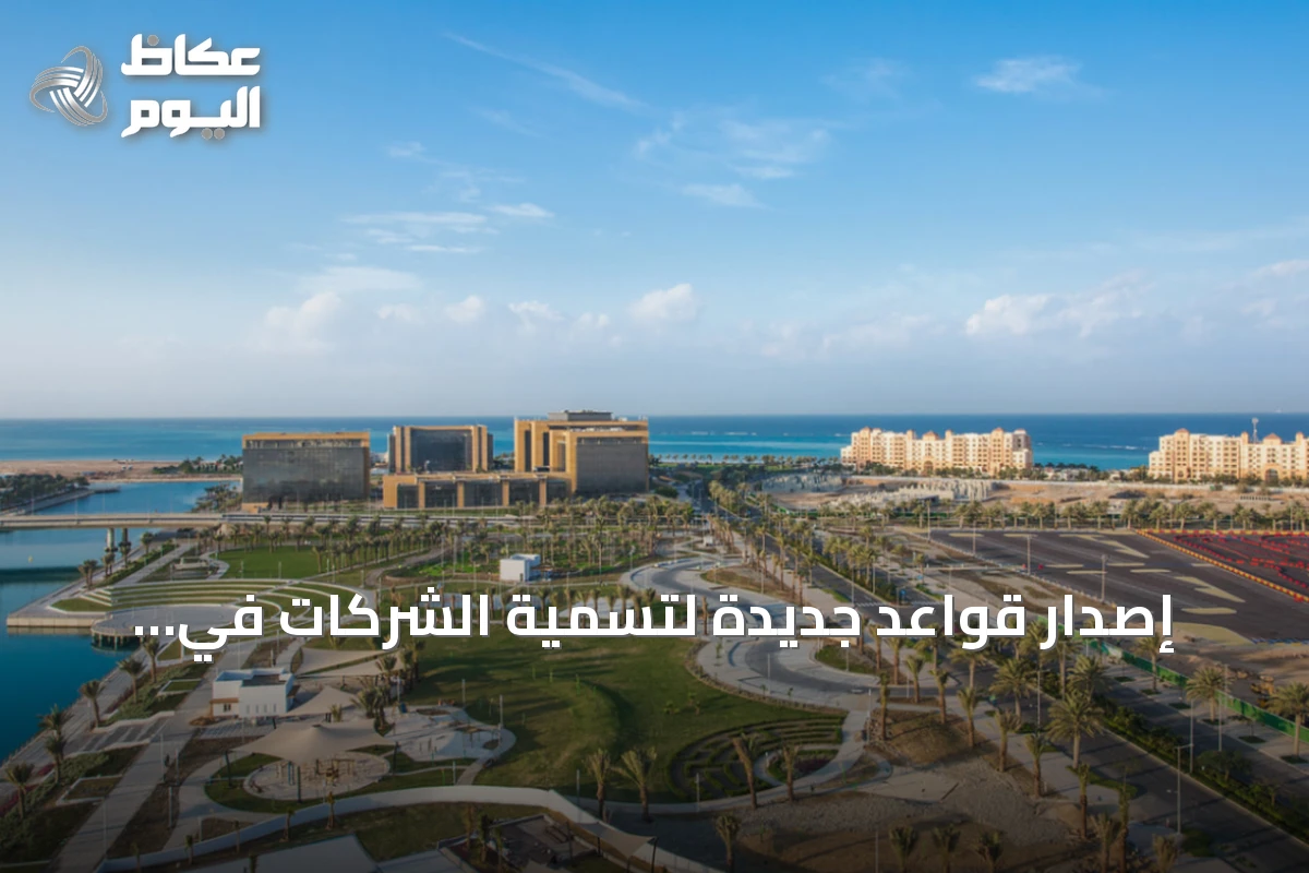 إصدار قواعد جديدة لتسمية الشركات في المناطق الاقتصادية السعودية