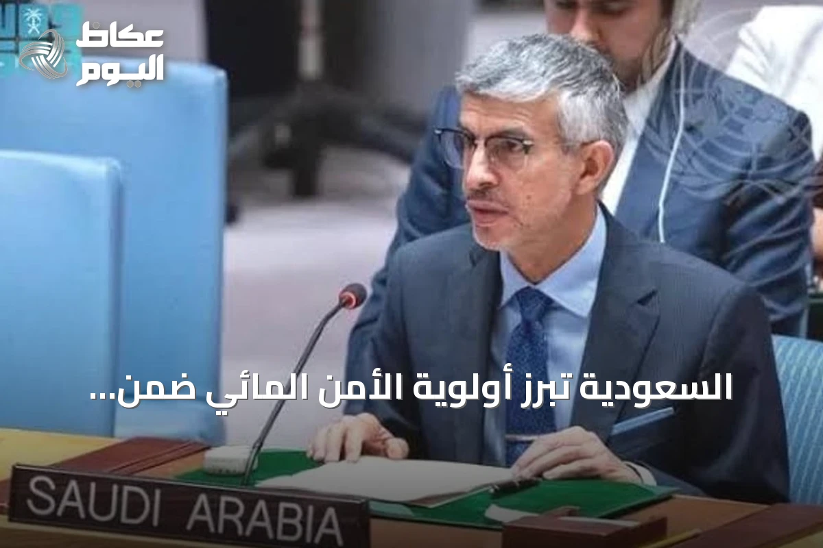 السعودية تبرز أولوية الأمن المائي ضمن رؤية 2030 في فعالية أممية