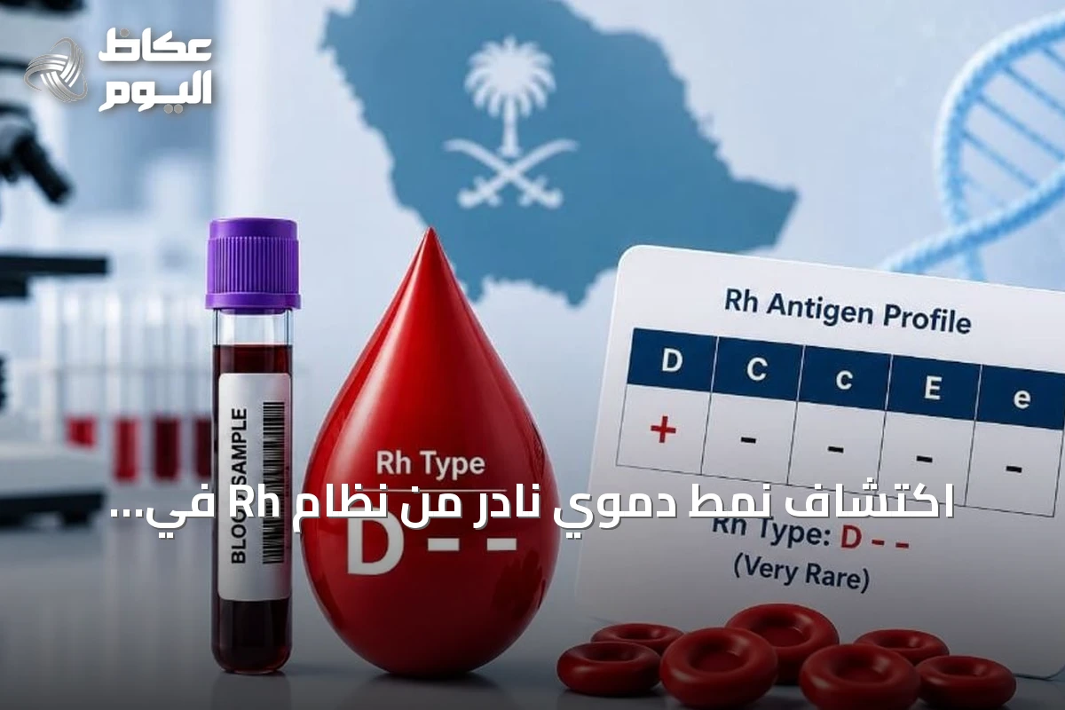 اكتشاف نمط دموي نادر من نظام Rh في السعودية يفتح آفاقًا جديدة لطب نقل الدم