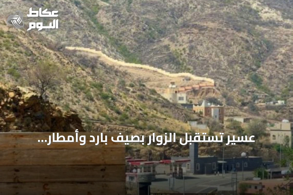 عسير تستقبل الزوار بصيفٍ باردٍ وأمطارٍ منعشة