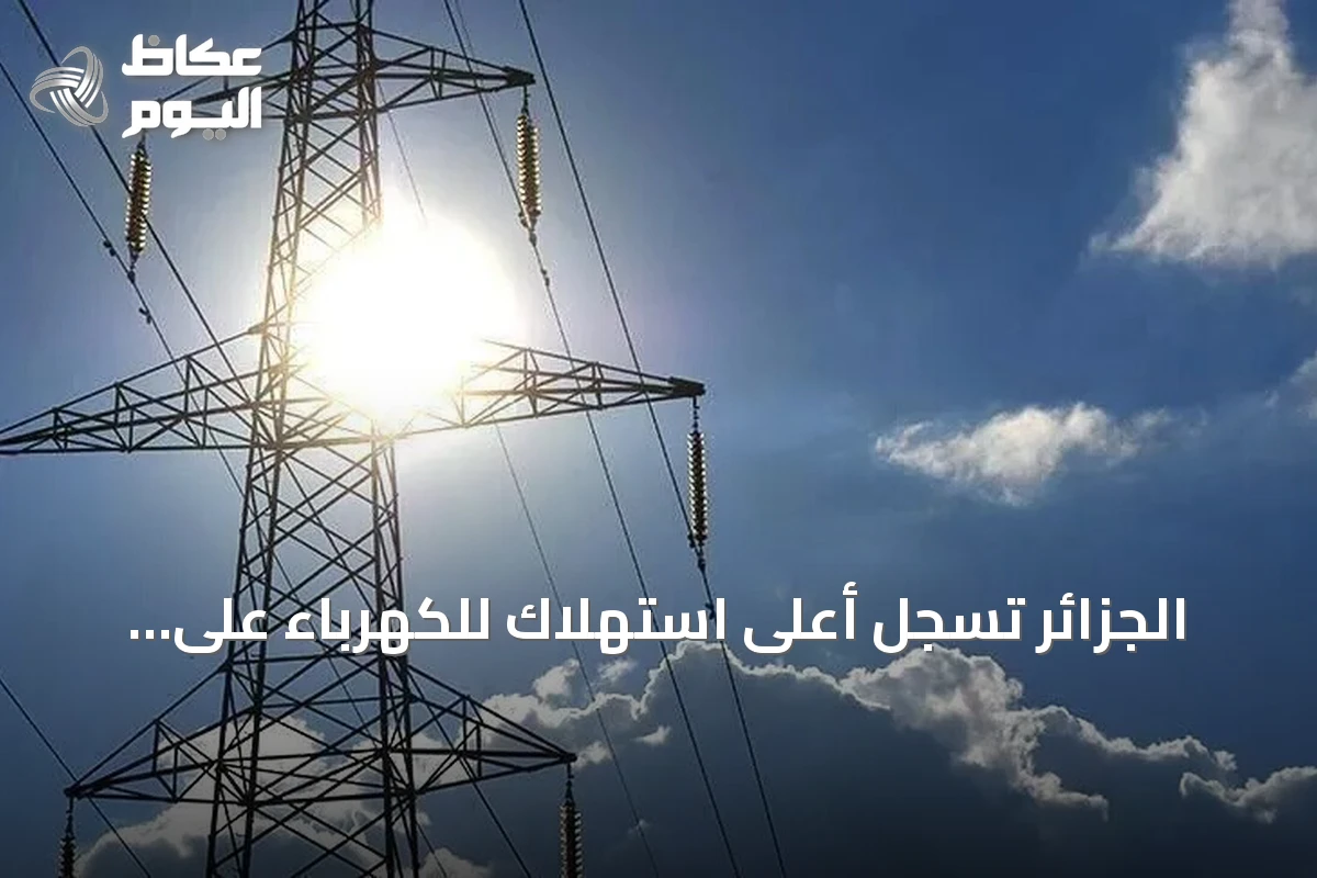 الجزائر تسجل أعلى استهلاك للكهرباء على الإطلاق أثناء موجة حر شديدة