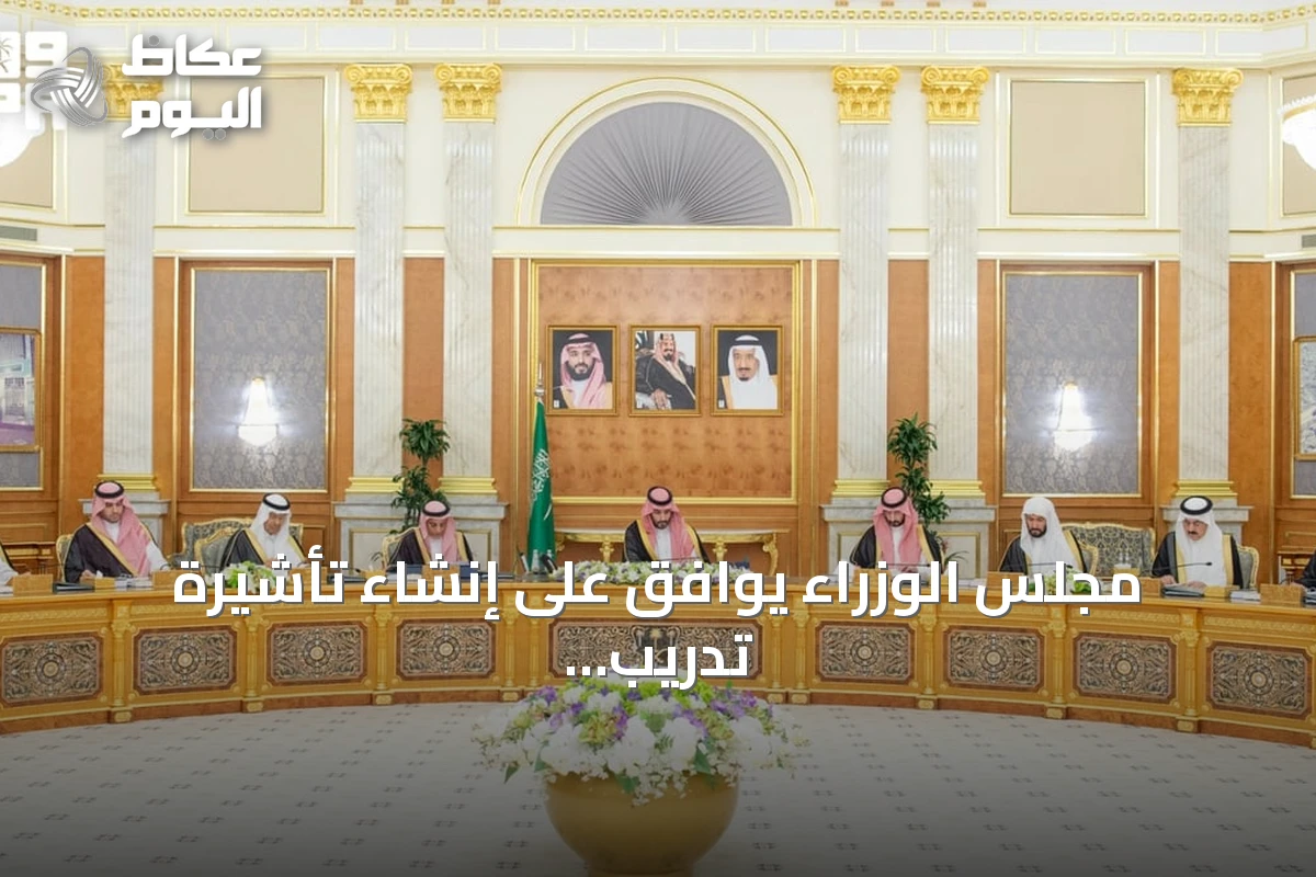 مجلس الوزراء يوافق على إنشاء تأشيرة تدريب للمتدربين القادمين من خارج المملكة