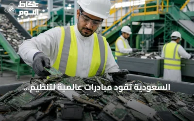 السعودية تقود مبادرات عالمية لتنظيم النفايات الإلكترونية ودعم الاقتصاد الدائري