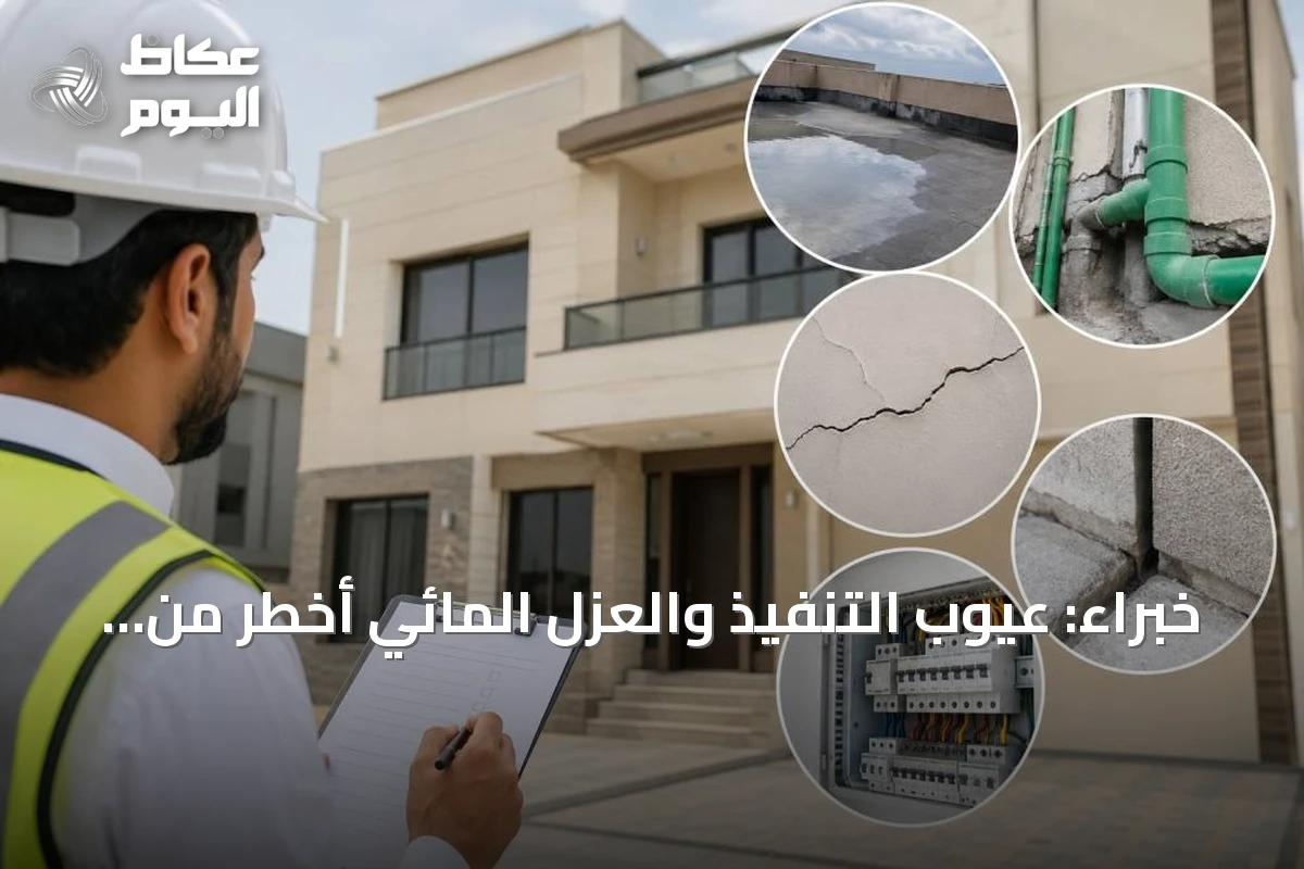 خبراء: عيوب التنفيذ والعزل المائي أخطر من المشكلات الإنشائية في المباني