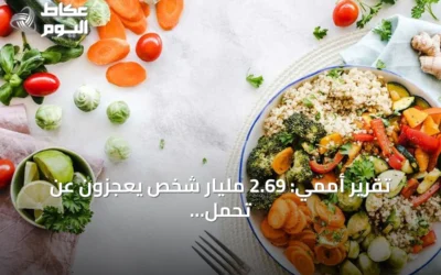 تقرير أممي: 2.69 مليار شخص يعجزون عن تحمل تكاليف الغذاء الصحي