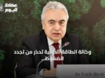 وكالة الطاقة الدولية تحذر من تجدد الضغوط على الاقتصاد العالمي بسبب أزمة هرمز