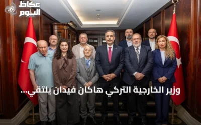وزير الخارجية التركي هاكان فيدان يلتقي زعيم تتار القرم في كييف