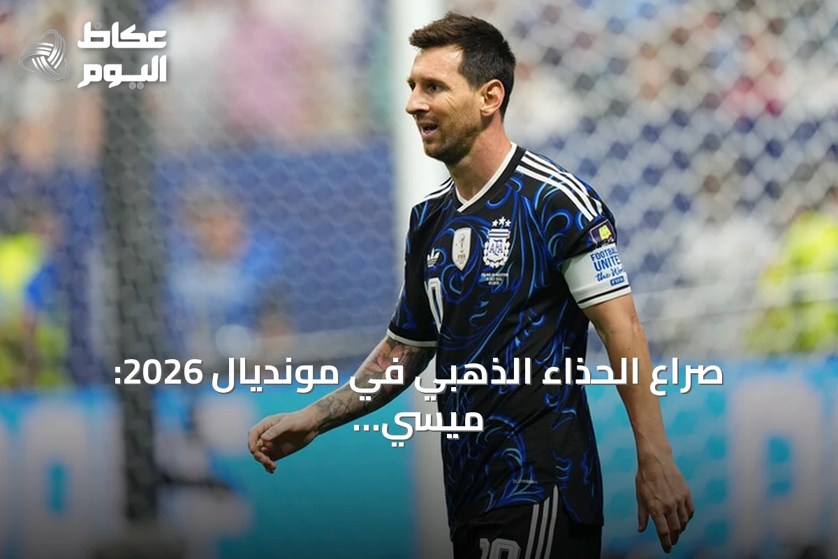 صراع الحذاء الذهبي في مونديال 2026: ميسي يتقدم بفارق التمريرات الحاسمة ومبابي يترقب مباراة المركز الثالث
