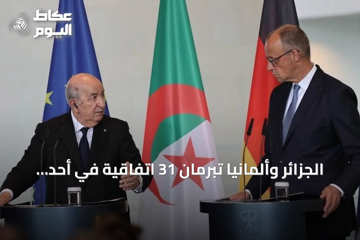 الجزائر وألمانيا تبرمان 31 اتفاقية في أحد عشر قطاعاً استراتيجياً