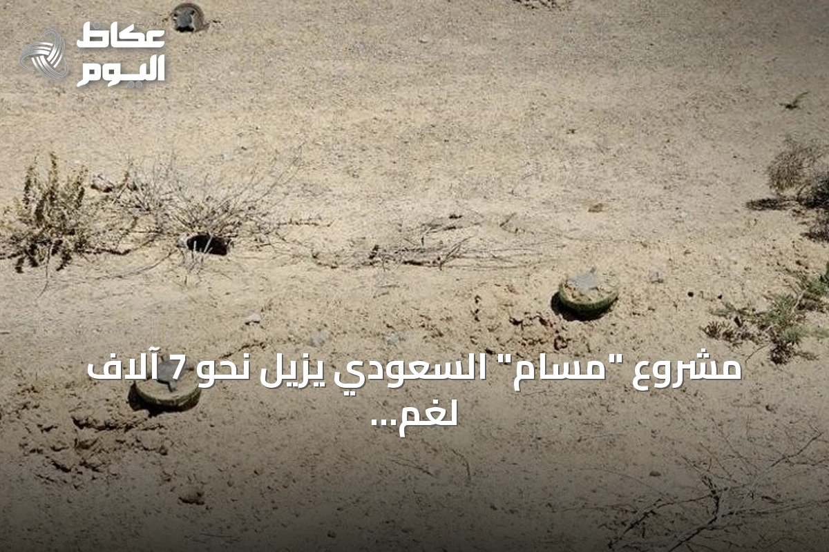 مشروع “مسام” السعودي يزيل نحو 7 آلاف لغم وذخيرة في اليمن خلال يوليو