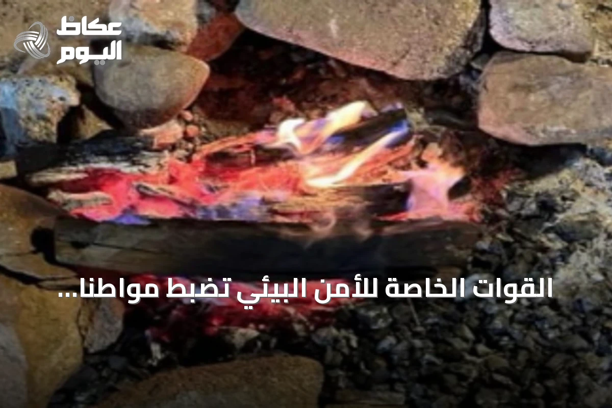القوات الخاصة للأمن البيئي تضبط مواطنًا أشعل نارًا في مكان غير مرخص بمنطقة عسير