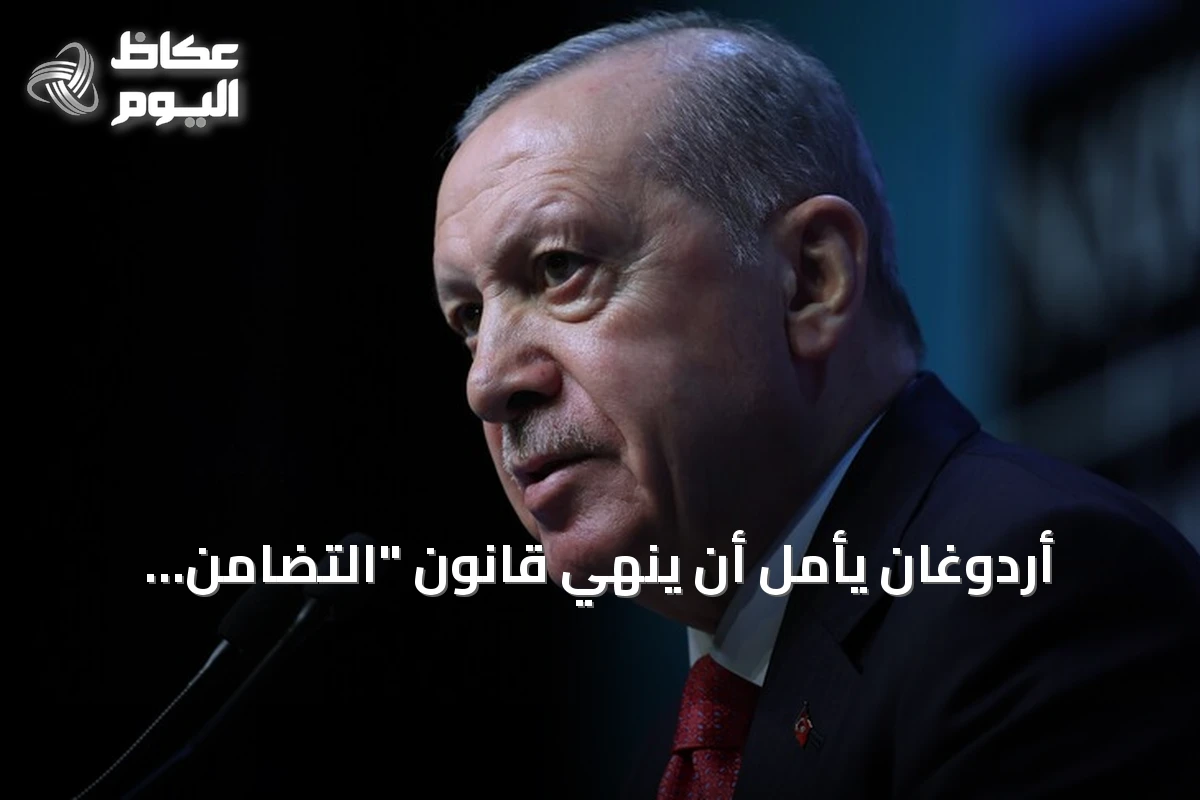 أردوغان يأمل أن ينهي قانون “التضامن الوطني” خطر الإرهاب في تركيا