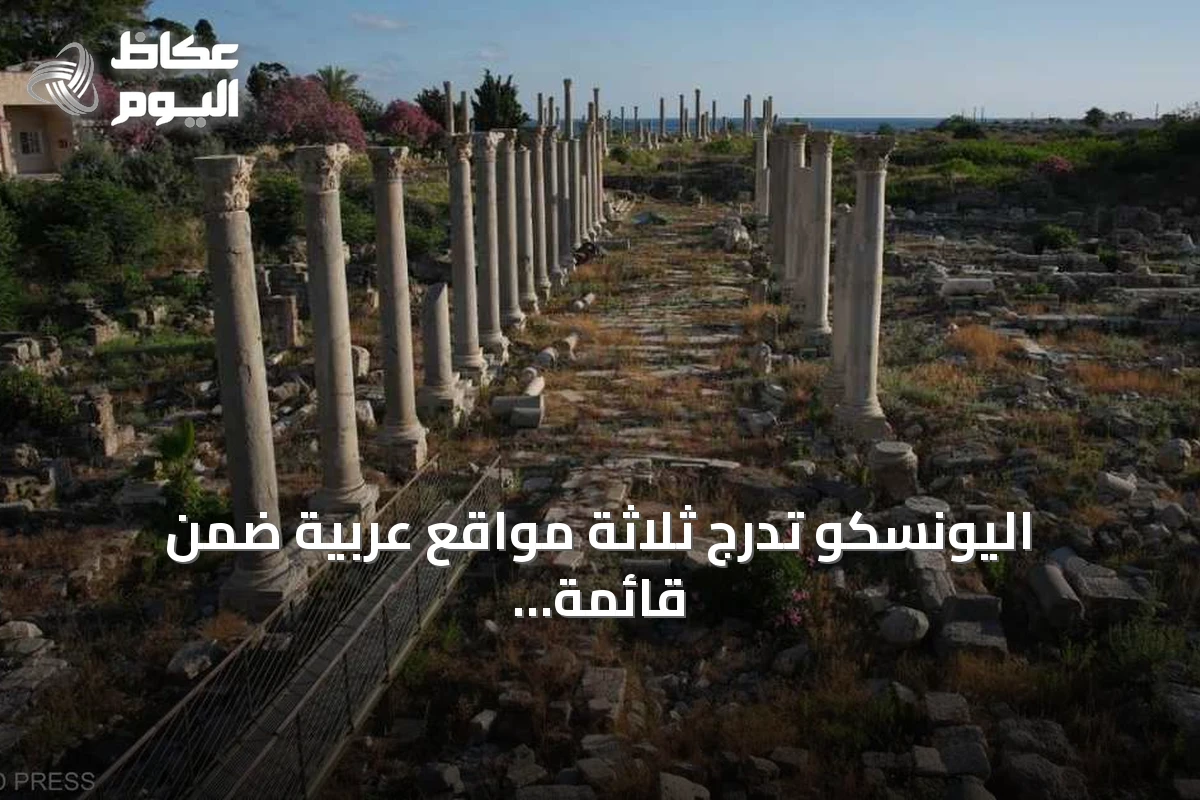 اليونسكو تدرج ثلاثة مواقع عربية ضمن قائمة التراث العالمي المعرض للخطر
