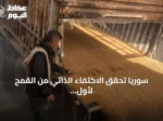 سوريا تحقق الاكتفاء الذاتي من القمح لأول مرة منذ 16 عاماً