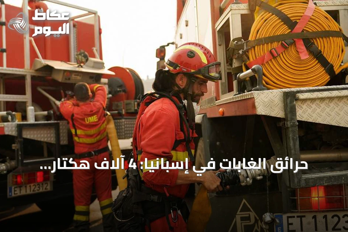حرائق الغابات في إسبانيا: 4 آلاف هكتار تحترق جنوب البلاد والرياح تعرقل جهود الإطفاء