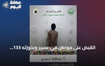 القبض على مواطن في عسير وبحوزته 133 كيلوغراماً من القات المخبأ بمركبته