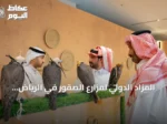 المزاد الدولي لمزارع الصقور في الرياض يشهد إقبالاً واسعاً من الزوار والصقارين