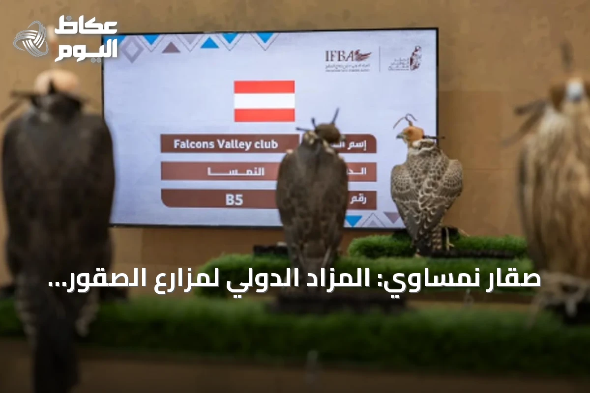 صقار نمساوي: المزاد الدولي لمزارع الصقور يعزز ثقة المزارع الأوروبية