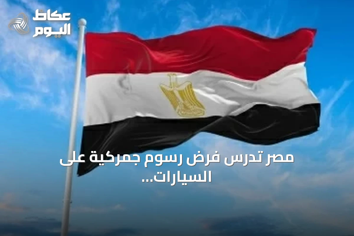 مصر تدرس فرض رسوم جمركية على السيارات الكهربائية المستوردة