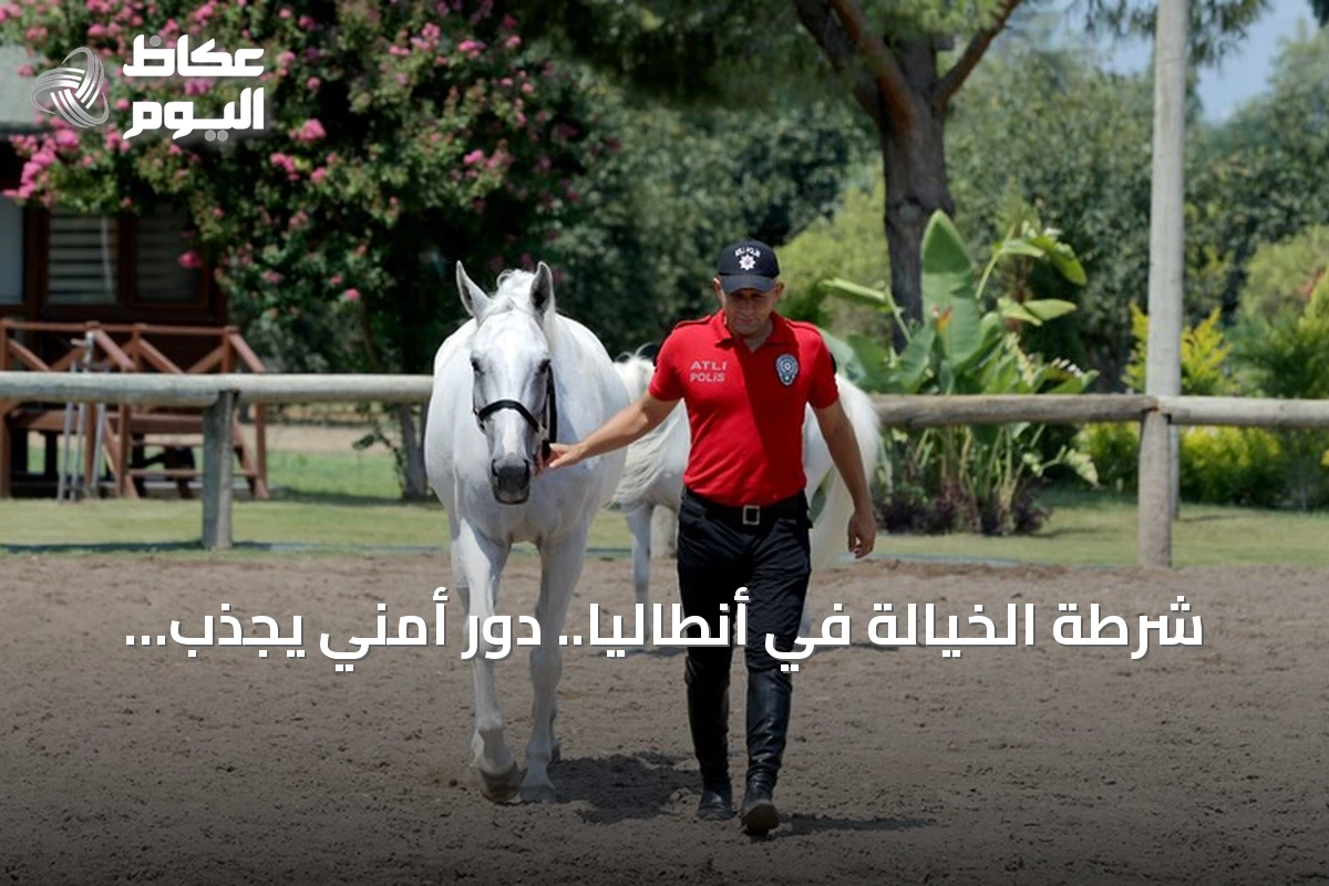 شرطة الخيالة في أنطاليا.. دور أمني يجذب أنظار السكان والزوار