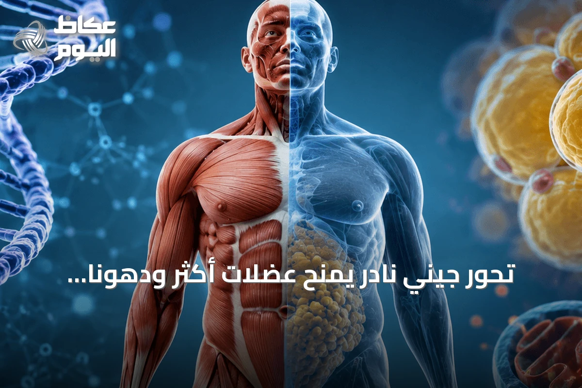 تحور جيني نادر يمنح عضلات أكثر ودهوناً أقل ويقي من الأمراض