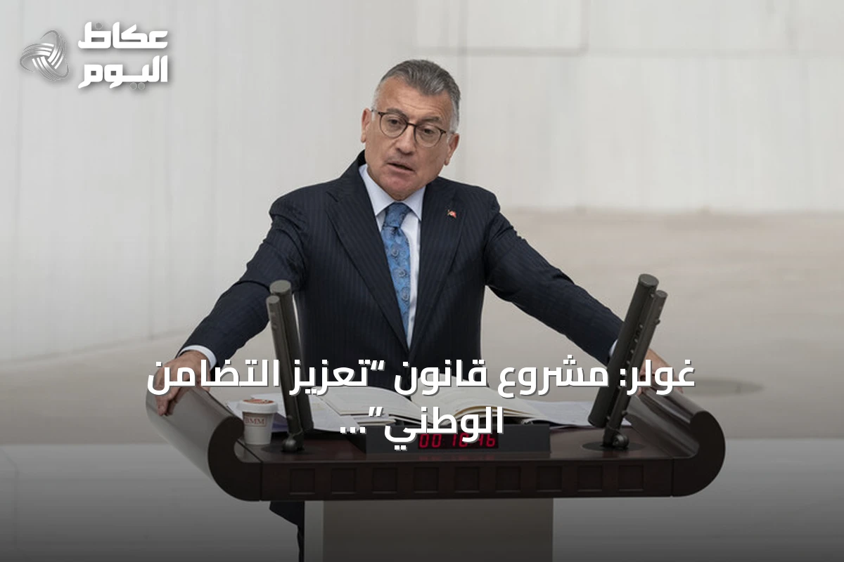 غولر: مشروع قانون “تعزيز التضامن الوطني” نموذج تركي لتحقيق “تركيا بلا إرهاب”