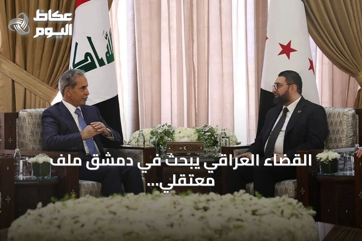 القضاء العراقي يبحث في دمشق ملف معتقلي داعش المنقولين إلى سجون بغداد