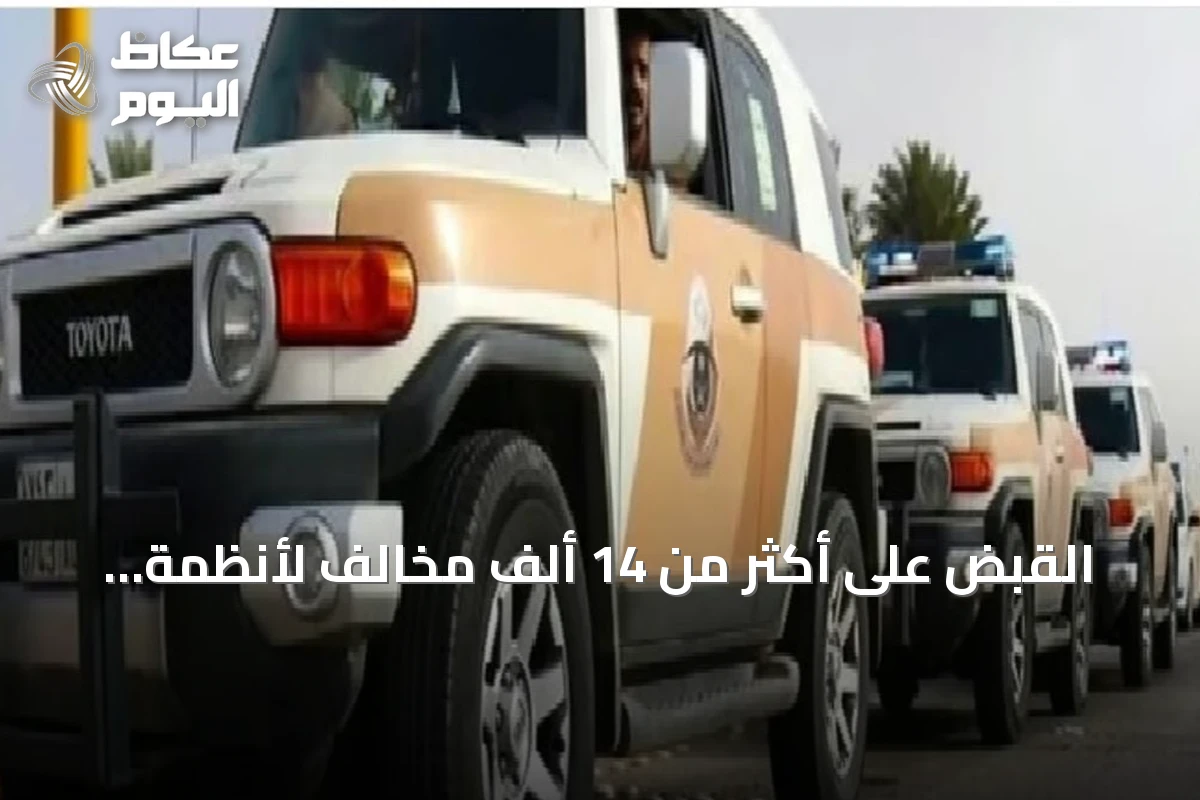 القبض على أكثر من 14 ألف مخالف لأنظمة الإقامة والعمل وأمن الحدود في أسبوع