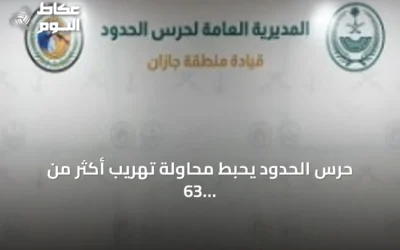 حرس الحدود يحبط محاولة تهريب أكثر من 63 ألف قرص طبي و14 كغ حشيش بجازان
