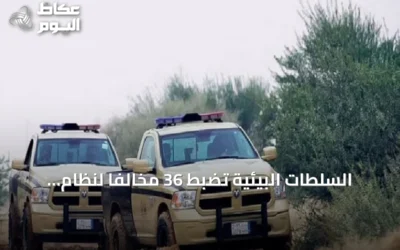 السلطات البيئية تضبط 36 مخالفاً لنظام البيئة في مناطق متعددة بالمملكة