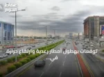 توقعات بهطول أمطار رعدية وارتفاع حرارة في عدة مناطق سعودية