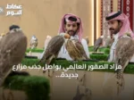 مزاد الصقور العالمي يواصل جذب مزارع جديدة من عدة دول