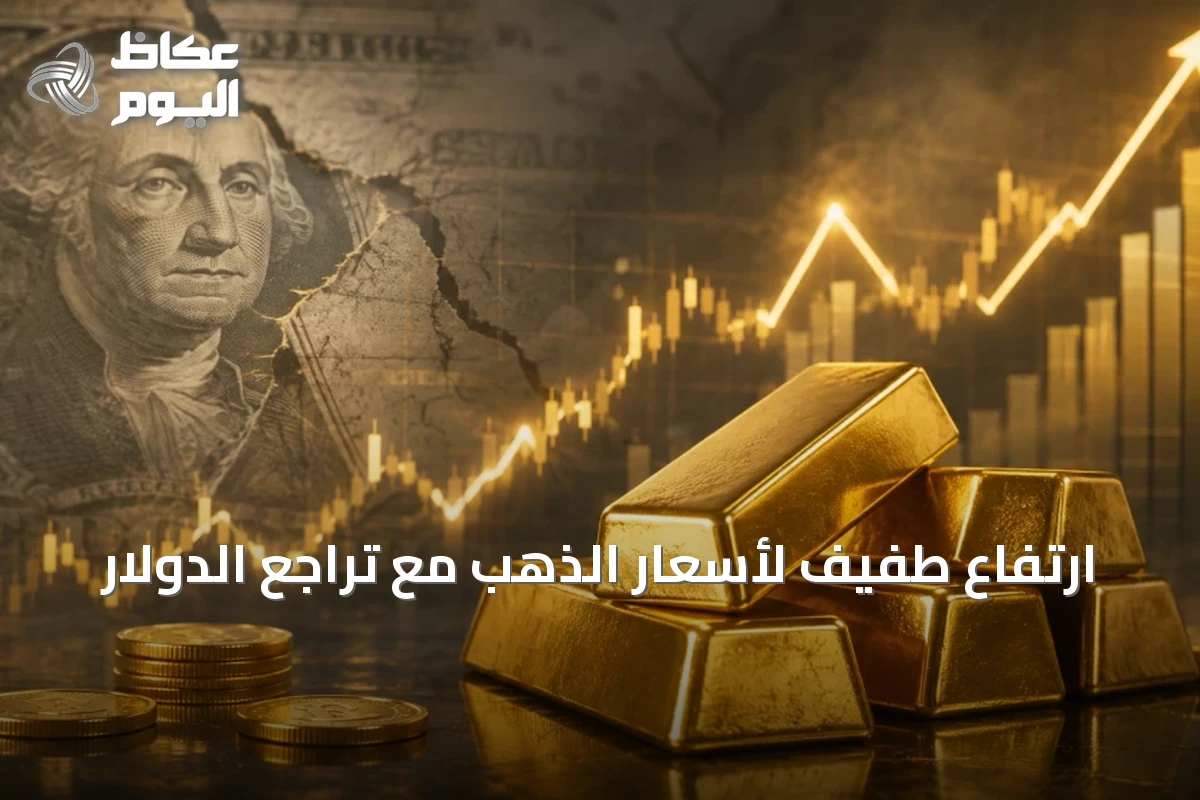 ارتفاع طفيف لأسعار الذهب مع تراجع الدولار