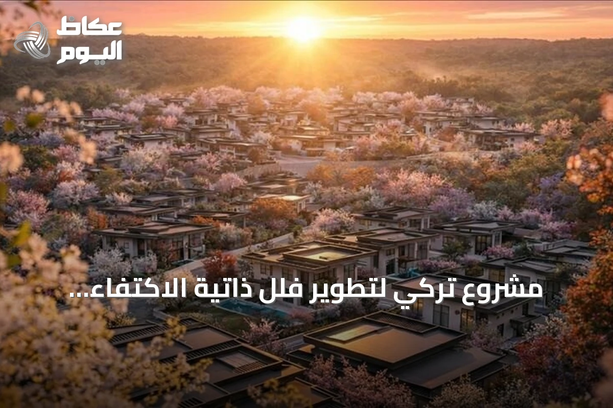 مشروع تركي لتطوير فلل ذاتية الاكتفاء بالطاقة والمياه والغذاء