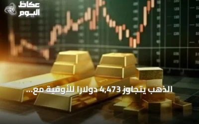 الذهب يتجاوز 4,473 دولاراً للأوقية مع تراجع الدولار